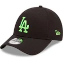 mutsid-kumer-must-reguleeritav-9forty-neon-pack-los-angeles-dodgers-mlb-new-era