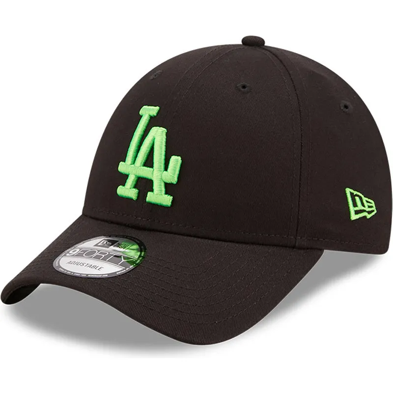 mutsid-kumer-must-reguleeritav-9forty-neon-pack-los-angeles-dodgers-mlb-new-era