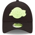 mutsid-kumer-must-reguleeritav-9forty-neon-pack-los-angeles-lakers-nba-new-era