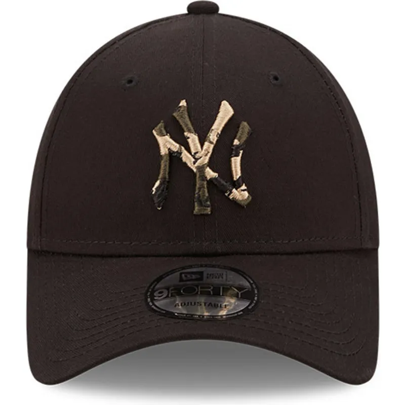 mutsid-kumer-must-reguleeritav-9forty-camo-infill-new-york-yankees-mlb-new-era