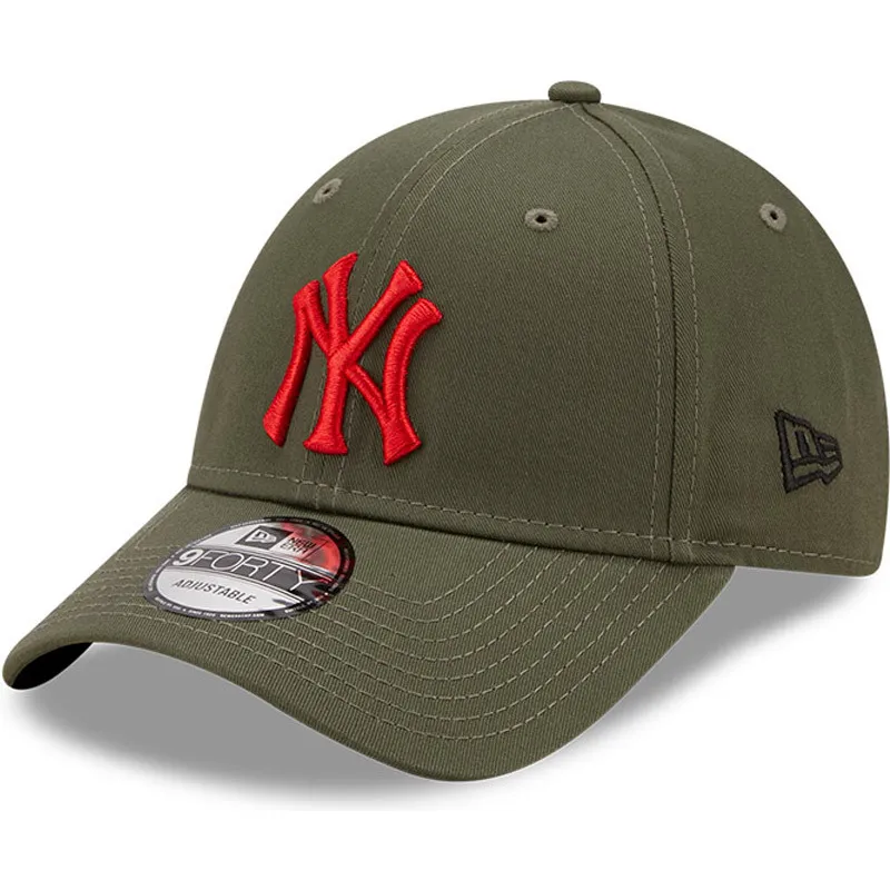 mutsid-kumer-roheline-reguleeritav-9forty-stadium-food-new-york-yankees-mlb-new-era