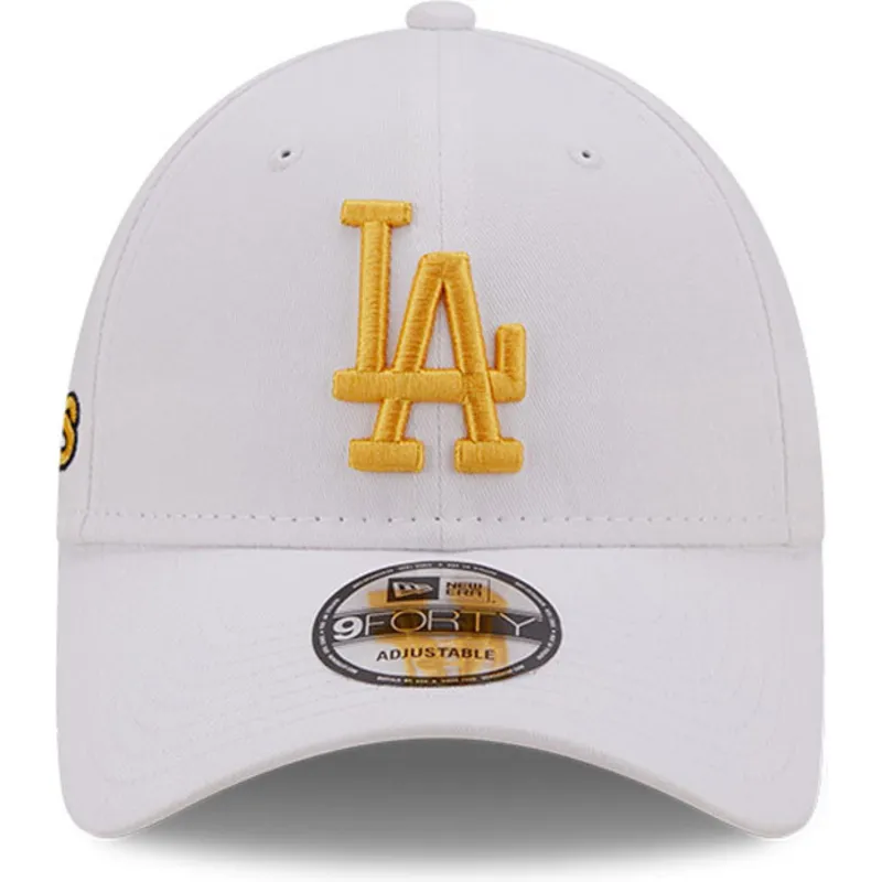 cap-kumer-white-adjustable-strap-dorado-9forty-stadium-food-los-angeles-dodgers-mlb-new-era
