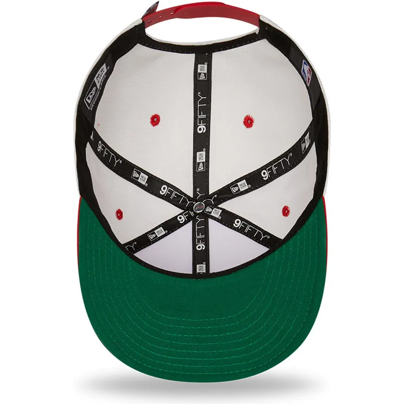 mutsid-lame-valge-snapback-9fifty-white-crown-chicago-bulls-nba-new-era