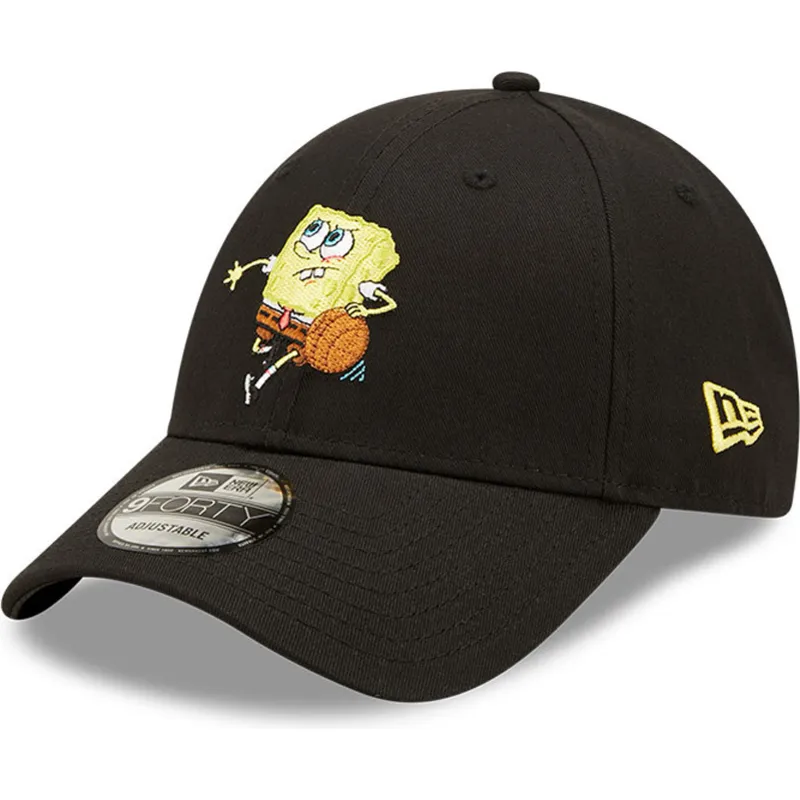 mutsid-kumer-must-reguleeritav-9forty-sporty-spongebob-new-era