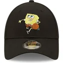 mutsid-kumer-must-reguleeritav-9forty-sporty-spongebob-new-era