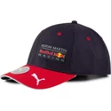 puma-curved-brim-replica-red-bull-racing-formula-1-navy-blue-and-red-snapback-cap