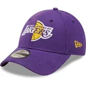 mutsid-kumer-violetne-reguleeritav-9forty-washed-pack-split-los-angeles-lakers-nba-new-era