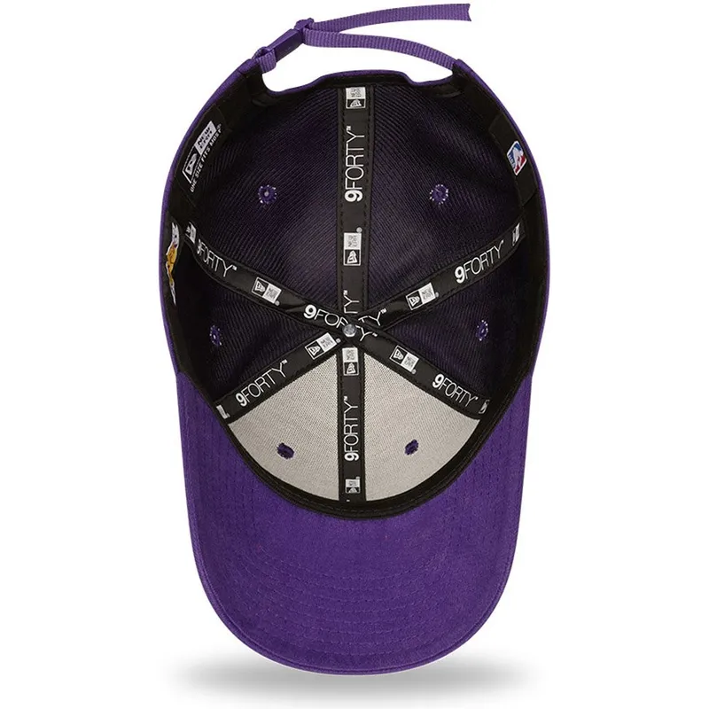 mutsid-kumer-violetne-reguleeritav-9forty-washed-pack-split-los-angeles-lakers-nba-new-era