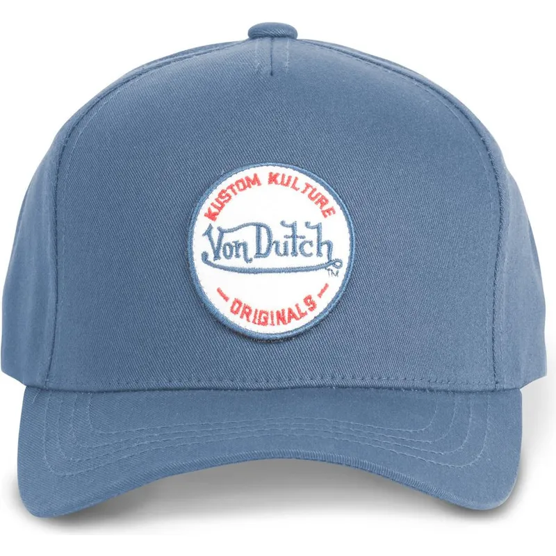 mutsid-kumer-sinine-snapback-kustom-kulture-col-ant-von-dutch