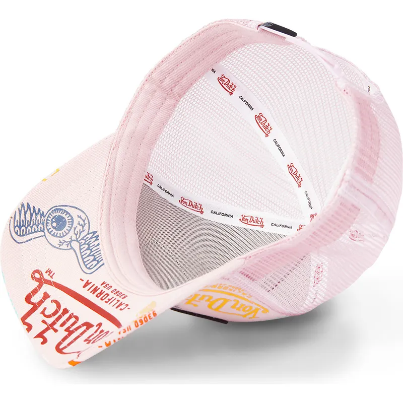 mutsid-kumer-roosa-snapback-bra-pin-von-dutch