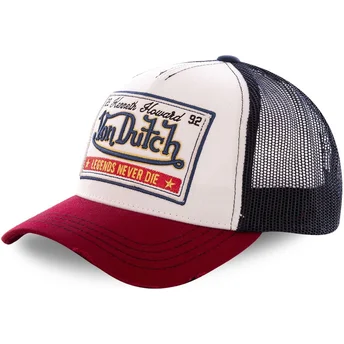 Cap kumer white snapback Von Dutch