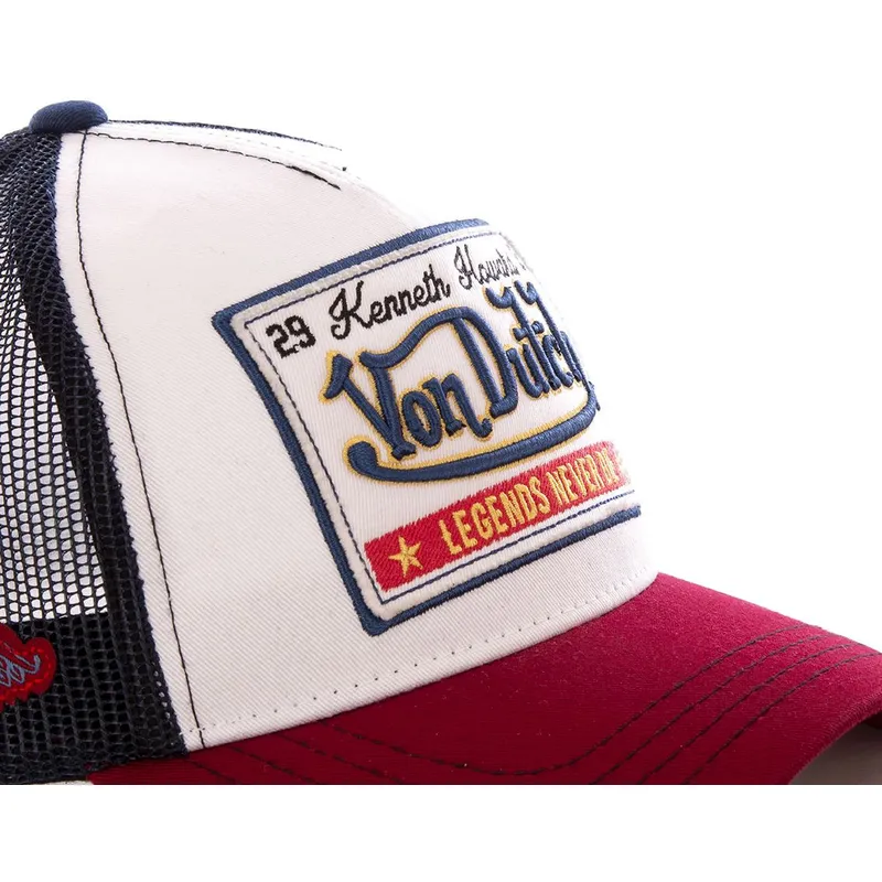 mutsid-kumer-valge-snapback-legends-never-die-cas-wb07-von-dutch