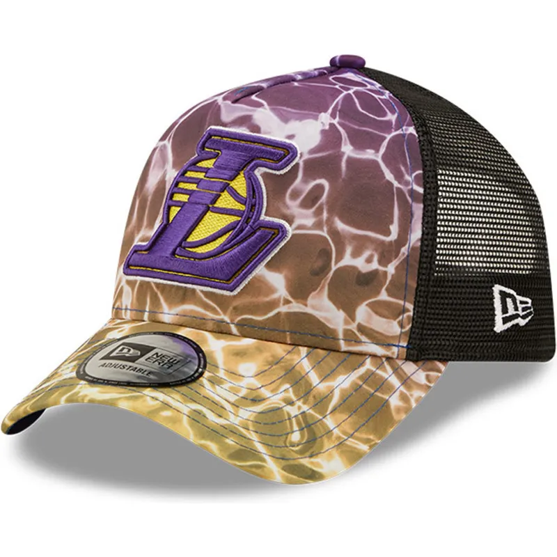 mutsid-kumer-mitmevarviline-snapback-a-frame-summer-city-los-angeles-lakers-nba-new-era