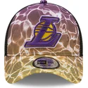 mutsid-kumer-mitmevarviline-snapback-a-frame-summer-city-los-angeles-lakers-nba-new-era