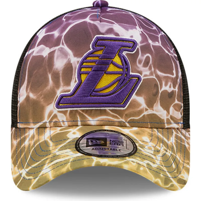 mutsid-kumer-mitmevarviline-snapback-a-frame-summer-city-los-angeles-lakers-nba-new-era