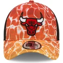 mutsid-kumer-oranz-snapback-a-frame-summer-city-chicago-bulls-nba-new-era