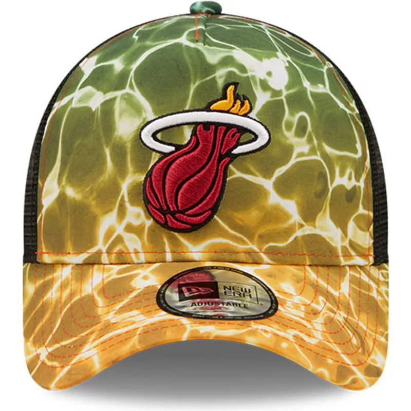 mutsid-kumer-mitmevarviline-snapback-a-frame-summer-city-miami-heat-nba-new-era