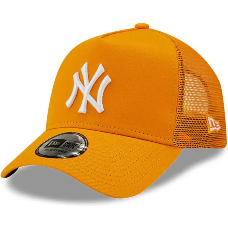 mutsid-kumer-oranz-snapback-a-frame-tonal-mesh-new-york-yankees-mlb-new-era