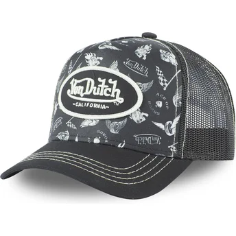 Mütsid kumer must snapback TAT05 Von Dutch