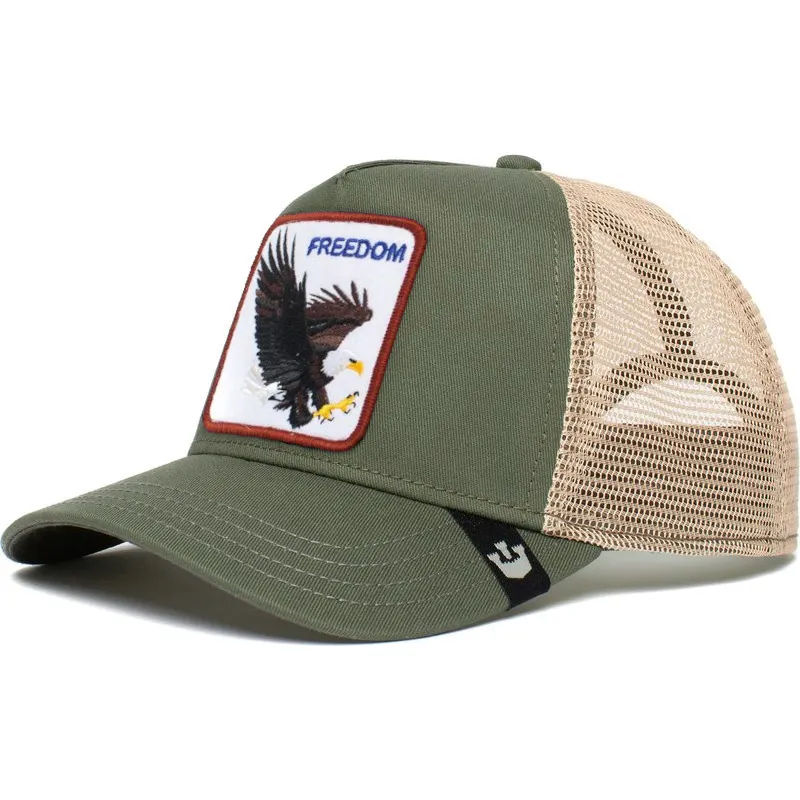 mutsid-kumer-roheline-snapback-freedom-the-farm-goorin-bros