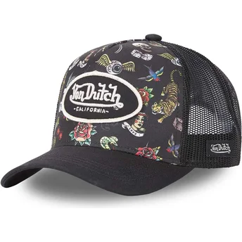 Cap kumer black snapback Von Dutch