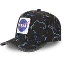 capslab-curved-brim-gli-nasa-black-adjustable-cap