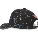 capslab-curved-brim-gli-nasa-black-adjustable-cap