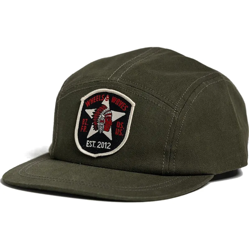 mutsid-lame-pruun-reguleeritav-6-panel-starfire-ww21-wheels-and-waves