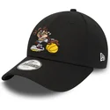 mutsid-kumer-must-reguleeritav-lastele-9forty-sporty-tasmania-looney-tunes-new-era