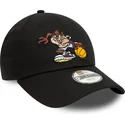 mutsid-kumer-must-reguleeritav-lastele-9forty-sporty-tasmania-looney-tunes-new-era