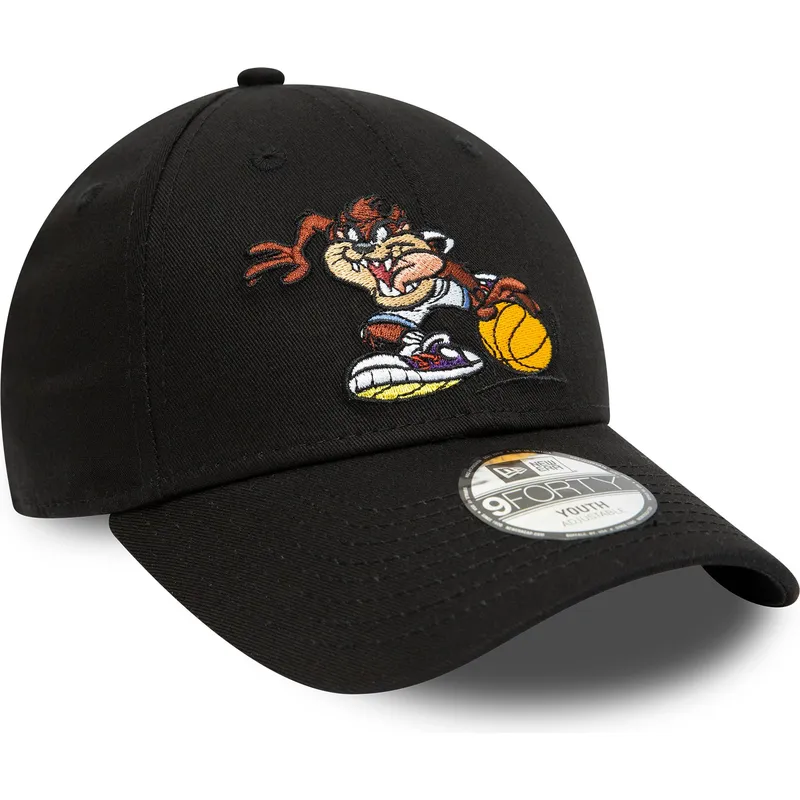 mutsid-kumer-must-reguleeritav-lastele-9forty-sporty-tasmania-looney-tunes-new-era