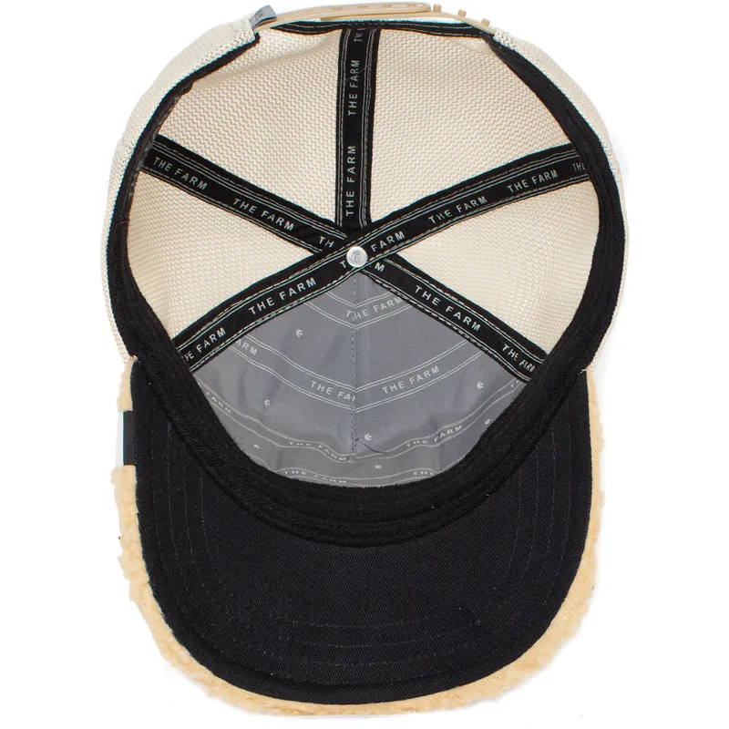 cap-kumer-beige-snapback-de-borreguillo-oso-peluche-teddy-first-best-friend-the-farm-the-farm-de-goorin-bros