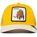 mutsid-kumer-kollane-snapback-defense-roofed-lizard-the-farm-goorin-bros
