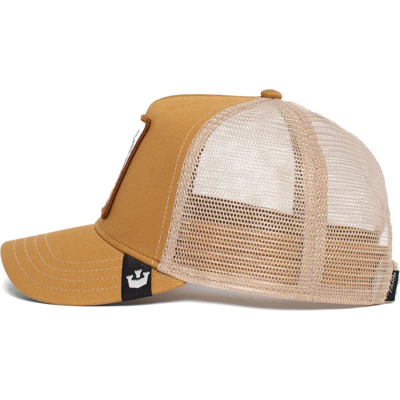 mutsid-kumer-pruun-snapback-the-goat-the-farm-goorin-bros
