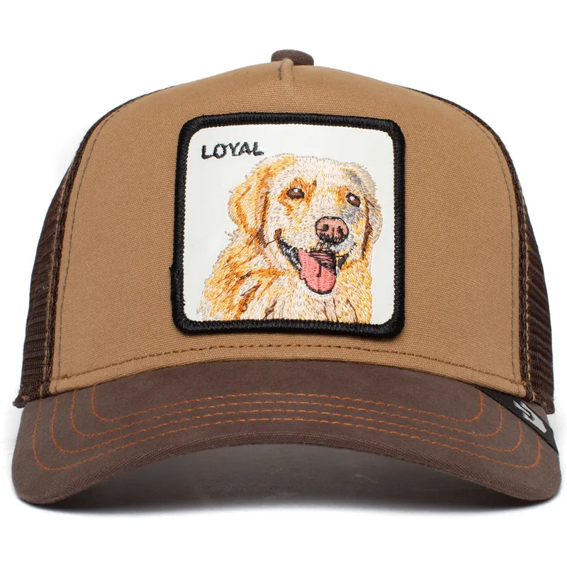 mutsid-kumer-pruun-snapback-the-loyal-dog-the-farm-goorin-bros