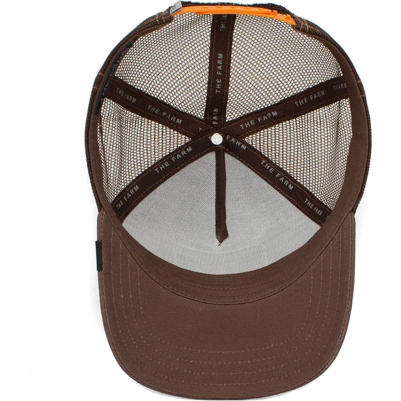 mutsid-kumer-pruun-snapback-the-the-farm-goorin-bros