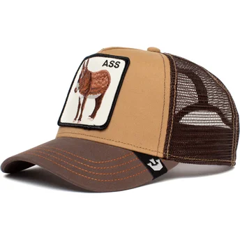 mutsid-kumer-pruun-snapback-the-ass-the-farm-goorin-bros