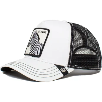 Mütsid kumer veok valge snapback lastele cebra Extreme Little Stripe The Farm The Farm de Goorin Bros.