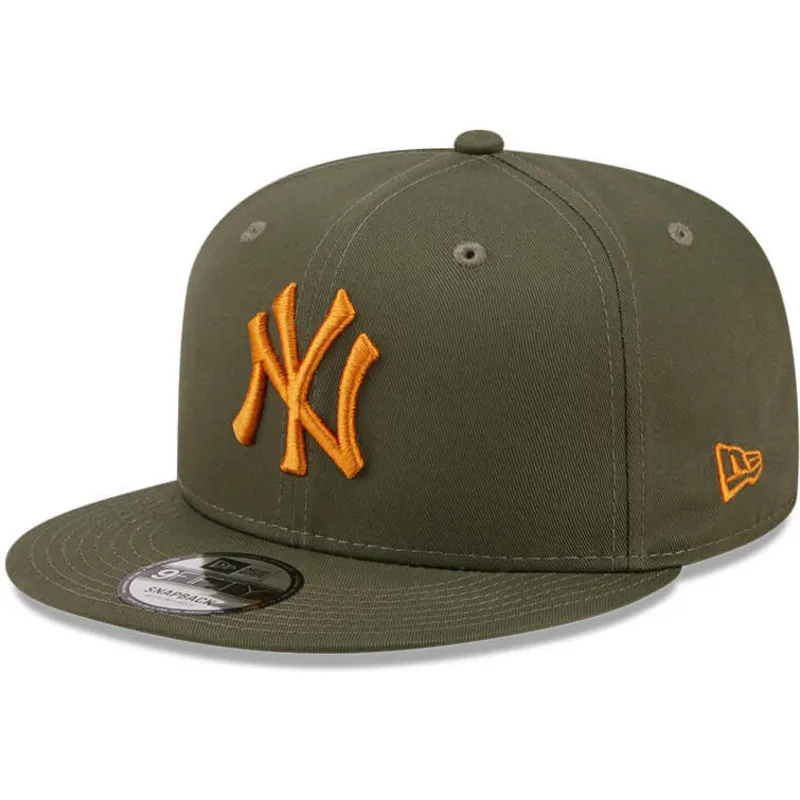 mutsid-lame-roheline-snapback-9fifty-league-essential-new-york-yankees-mlb-new-era