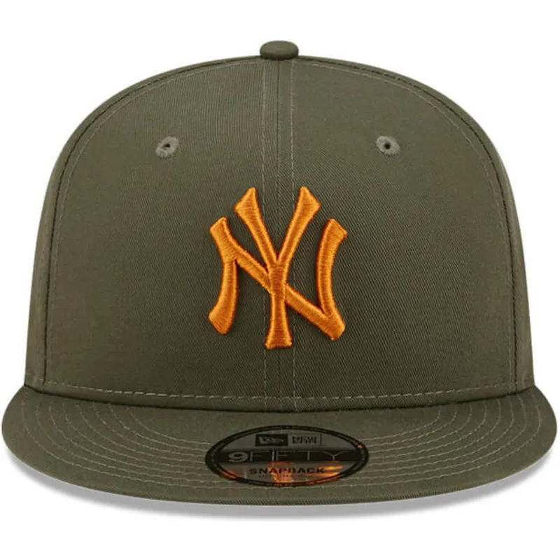 mutsid-lame-roheline-snapback-9fifty-league-essential-new-york-yankees-mlb-new-era