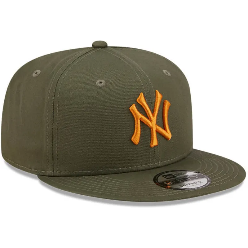 mutsid-lame-roheline-snapback-9fifty-league-essential-new-york-yankees-mlb-new-era