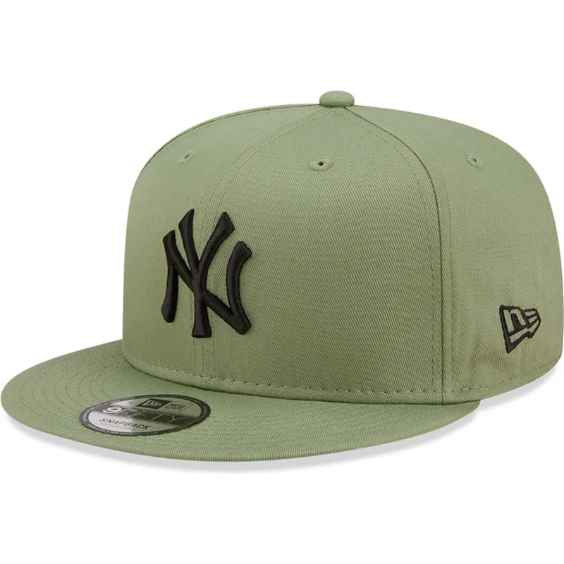 mutsid-lame-roheline-snapback-9fifty-league-essential-new-york-yankees-mlb-new-era