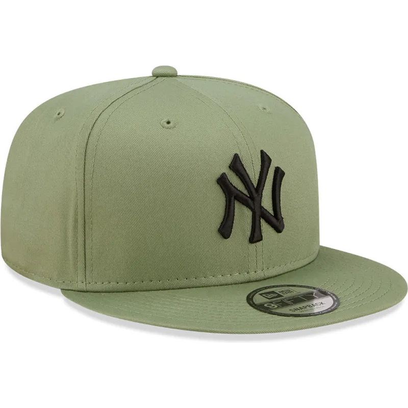 mutsid-lame-roheline-snapback-9fifty-league-essential-new-york-yankees-mlb-new-era
