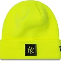 mutsid-kollane-neon-team-cuff-new-york-yankees-mlb-new-era