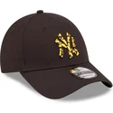 mutsid-kumer-must-reguleeritav-9forty-seasonal-infill-new-york-yankees-mlb-new-era
