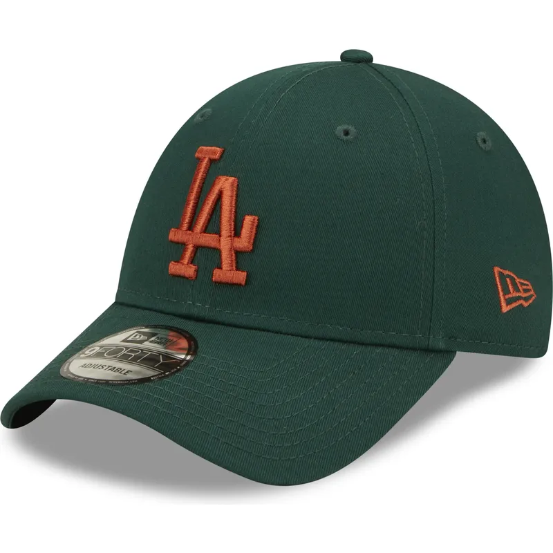 mutsid-kumer-roheline-reguleeritav-9forty-league-essential-los-angeles-dodgers-mlb-new-era