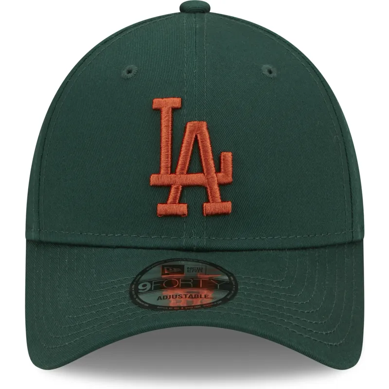mutsid-kumer-roheline-reguleeritav-9forty-league-essential-los-angeles-dodgers-mlb-new-era