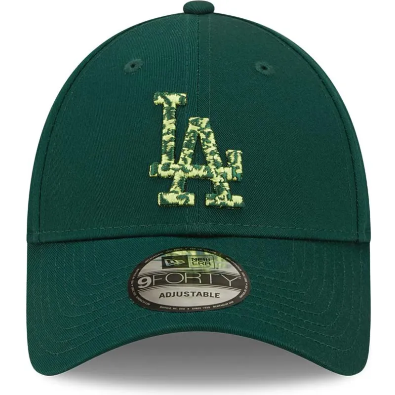 mutsid-kumer-roheline-reguleeritav-9forty-seasonal-infill-los-angeles-dodgers-mlb-new-era