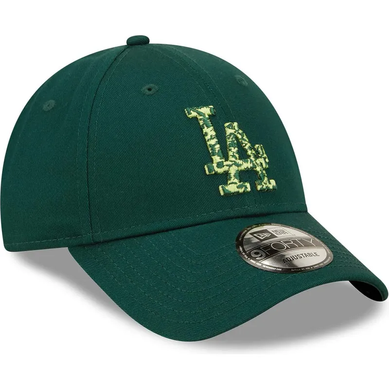 mutsid-kumer-roheline-reguleeritav-9forty-seasonal-infill-los-angeles-dodgers-mlb-new-era