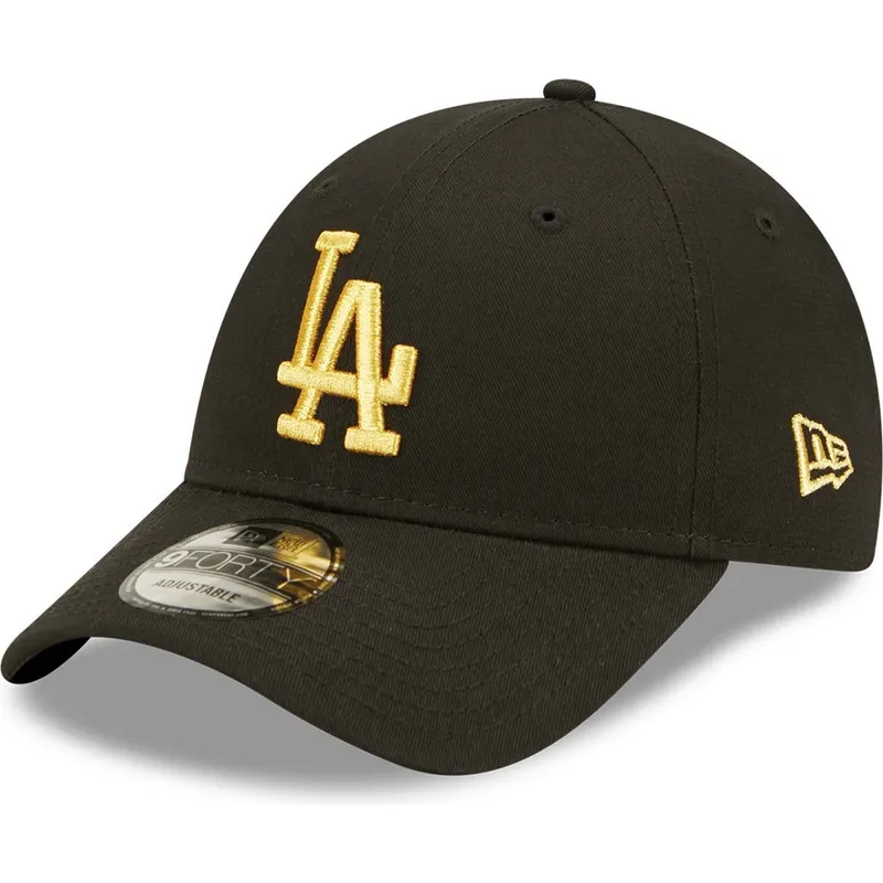 mutsid-kumer-must-reguleeritav-dorado-9forty-metallic-los-angeles-dodgers-mlb-new-era